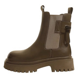 Botas Chelsea Retrô Femininas Sapatos De Cano Médio 2