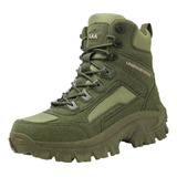 Botas De Combate Ao Ar Livre De Cano Alto Sapatos De