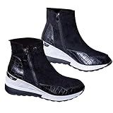 Botas De Inverno Para Mulheres Quentes Botas De Neve Femininas à Prova D água Botas Quentes De Inverno Botas De Tornozelo Sapatos Ao Ar Livre Impermeáveis Botas Forradas De Pele Ngumms
