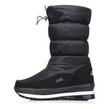 Botas De Neve Com Lã De Térmica Impermeáveis P Femininas