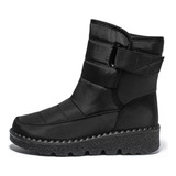 Botas De Neve Femininas De Inverno Impermeáveis E Quentes