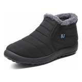 Botas De Neve Quentes Impermeáveis E Confortáveis