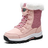 Botas Femininas De Viagem Impermeáveis E Anti esqui