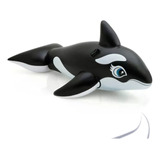 Bote Baleia Orca Boia Inflável Infantil