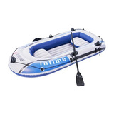 Bote Barco Inflável Fishman 200 2 Remos Inflador