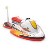 Bote Boia Jet Ski Inflável Infantil Para Piscina Intex 57520