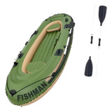 Bote Inflável Barco Fishman 400 Remos Mor