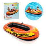 Bote Inflável Explorer 200 2 Pessoas 185x94cm Intex 58330