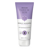 Boticário Cuide se Bem Rosa E Algodão Loção Corporal 200ml