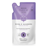 Boticário Cuide se Bem Rosa E Algodão Refil Loção Corporal 3