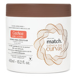 Boticário Match Ciência Das Curvas Creme Pentear Cachos 450m