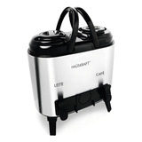 Botijão Duplo Leite Café 12 Litros Inox Camping Viagem