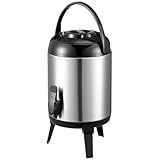 Botijão Garrafa Térmica Inox 9 5 Litros Torneira Café Hotel