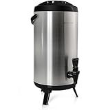Botijão Térmico Inox 12L Profissional Termopro 3 Camadas De Revestimento E Isolamento Eficiente