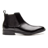 Botina De Couro Masculina Latego Senepol Preto
