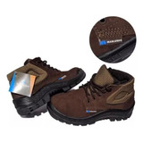 Botina Segurança Bico Pvc Bota Marluvas Nobuck 50b26 Cb Bp