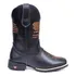  Botina Texana Masculina Cano Alto Bico Quadrado Couro Ofert