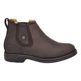 Botina Zebu Em Couro Balsamo Country Masculina Original