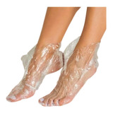 Botinha Plástica Descartável Kit C 300 Un Pedicure Pró Pé