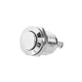 Botões E Indicadores Tbest à Prova D água Metal 12Mm Botão Iniciar Interruptor Momentâneo Botão Eleccal