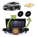 Botões Power E Menu Do Radio Cruze Gm Adesivos P Reparo