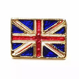 Bótom Pim Broche Pin Bandeira Reino Unido Inglaterra 16x12mm