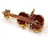 Bótom Pim Broche Violino Instrumento Musical