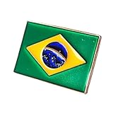 Boton Pin Broche Bandeira Do Brasil