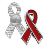 Boton Pin Laço Campanha Outubro Rosa Novembro C 100 Unidades