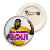 Botons Button Bottons Broche Personalizado 100 Un Tam 3 5cm