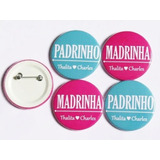 Botons Button Bottons Broche Personalizado 100 Un Tam 3 5cm