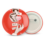 Botons Button Bottons Broche Personalizado 350un Tam 4 5cm
