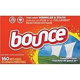 Bounce Folhas De Amaciante De Roupas 80168Bx 160 Folhas Caixa
