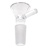 Bowl De Vidro Funil Para Bongs Encaixe 14mm Macho E Fêmea