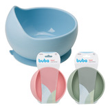 Bowl Em Silicone Com Ventosa Tigela Pote Alimentação Buba