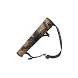 BowQier Arrow Quiver Suporte Para Aljava De Flecha Nas Costas Bolsa De Transporte Pendurada Na Cintura Da Aljava Do Quadril Cinto De Nylon Ajustável Juventude Aljava Para Prática De Caça CAMO 