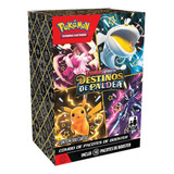Box 18 Boosters Pokémon Escarlate E Violeta Coleção Destinos De Paldea