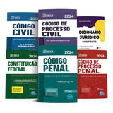 Box 2024 Constituição Federal Código Civil Código De Processo Civil Código Penal Código De Processo Penal Dicionário Mini Lei Seca