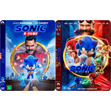Box 3 Dvds Sonic O Filme 1 Ao 3 Dublado E Legendado