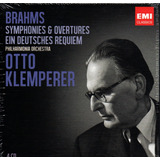 Box 4 Cd Brahms Otto Klemperer Symphonies Overtures Requiem