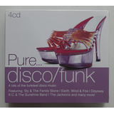 Box 4 Cds   Pure    Disco funk   Novo Lacrado