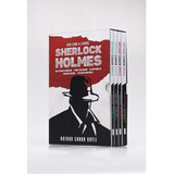 Box 4 Livros Sherlock Holmes Capa