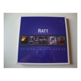 Box 5 Cds Ratt Original Album Series Importado Lacrad