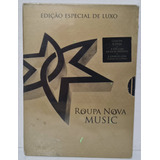 Box 5 Dvds + Cd Roupa Nova - Roupa Nova Music Luxo (lacrado)