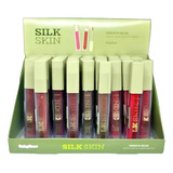 Box Batom Silk Skin C 36 Unidades Ruby Rose Hbf7100 Acabamento Liquido Cor G2