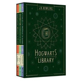 Box Biblioteca De Hogwarts 3 Livros Inclusos Harry Potter