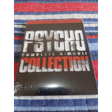 Box Blu Ray Coleção Psicose 4 Discos Com Luva Lacrado 