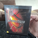 Box Blu ray Homem aranha A Trilogia Lacrado De Fábrica