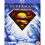 Box Blu Ray Superman Anthology - Deluxe 08 Discos
