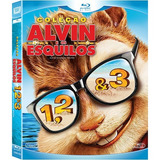 Box Blu ray Trilogia Alvin
